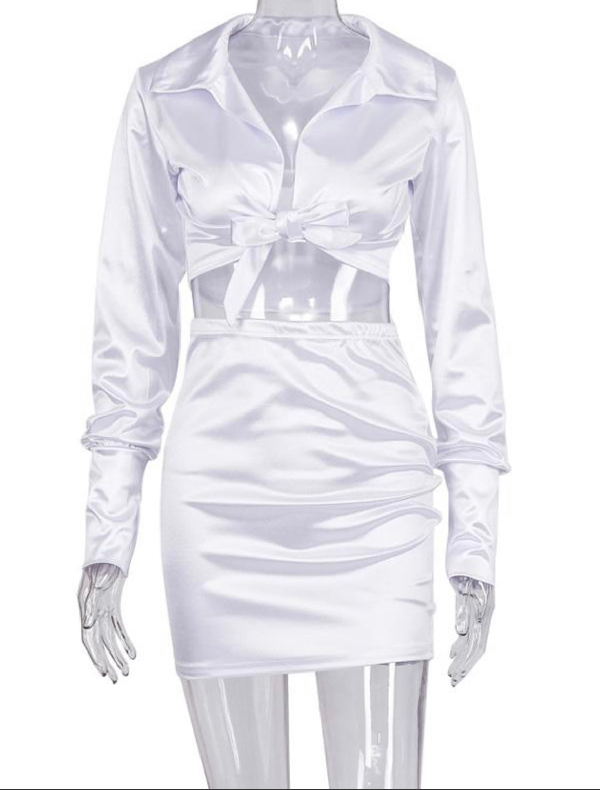 Sateen Skirt Set - NuriLuxe
