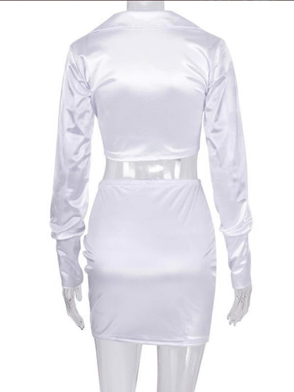 Sateen Skirt Set - NuriLuxe